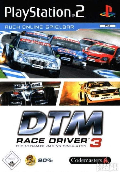 Playstation 2 DTM Race Driver 3