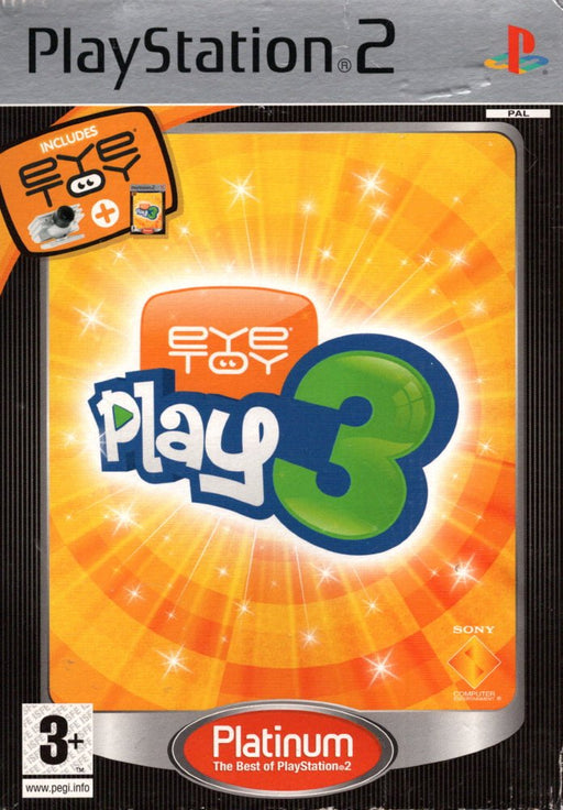 Playstation 2 Eye Toy Play 3 + Camera (In doos)