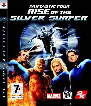 Playstation 3 Fantastic Four: Rise of the Silver Surfer