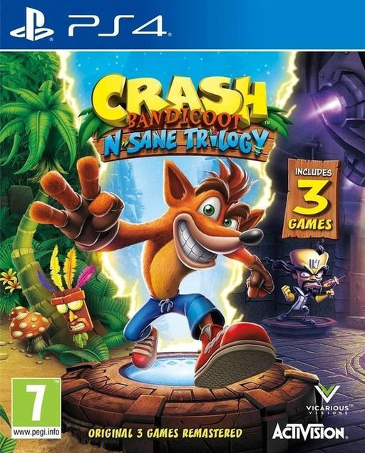 Playstation 4 Crash Bandicoot N. Sane Trilogy