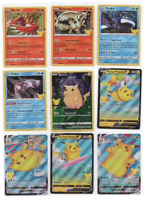 Pokemon Celebrations Mint Complete Set: 50/50 + 14 Promos (Incl. 4 - Pocket Binder)