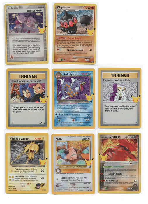 Pokemon Celebrations Mint Complete Set: 50/50 + 14 Promos (Incl. 4 - Pocket Binder)