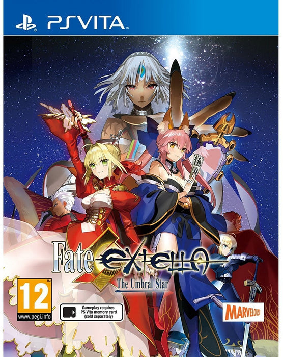 PS Vita Fate/Extella: The Umbral Star