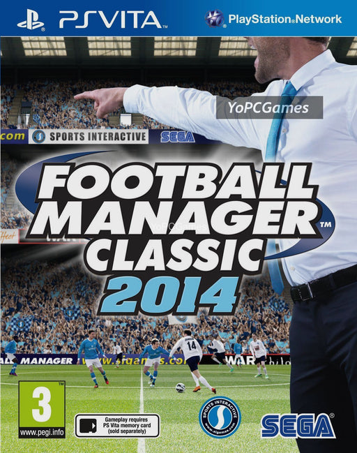 PS Vita Football Manager Classic 2014