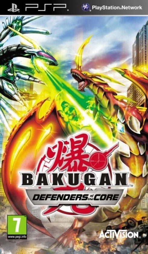 PSP Bakugan: Defenders of the Core