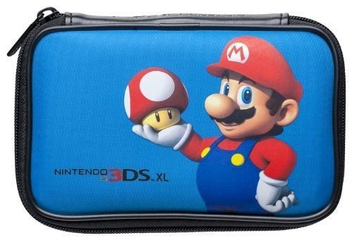 R.D.S. Case voor Nintendo 3DS XL - Super Mario/Blauw