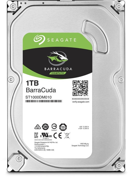 Seagate Barracuda Interne Harde Schijf - 1TB