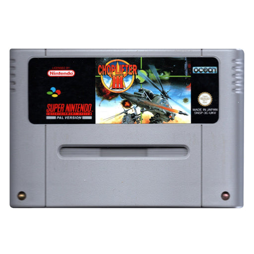 SNES Choplifter III (Losse Cassette)