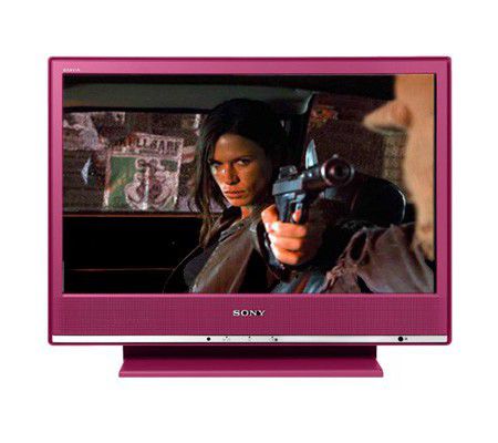 Sony Bravia KDL - 20S3070 LCD 20" Inch Televisie - Roze (Incl. afstandsbediening)