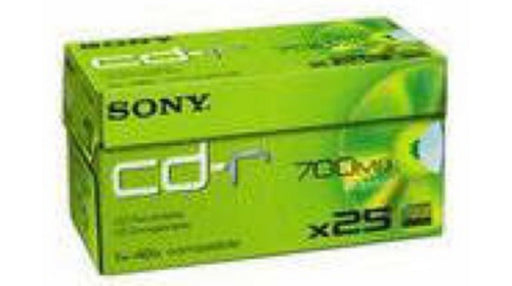 Sony CD - R 700 MB/80 Min 48x Speed (25 stuks) (Nieuw)