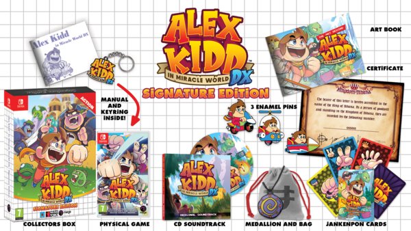 Switch Alex Kidd in Miracle World DX [Signature Edition]