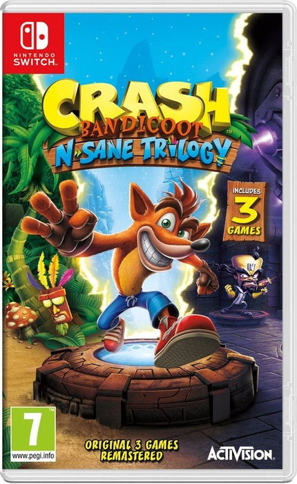 Switch Crash Bandicoot N. Sane Trilogy