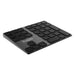 Thredo Bluetooth Numeriek Keypad - Zwart Aluminium (Nieuw)