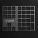 Thredo Bluetooth Numeriek Keypad - Zwart Aluminium (Nieuw)