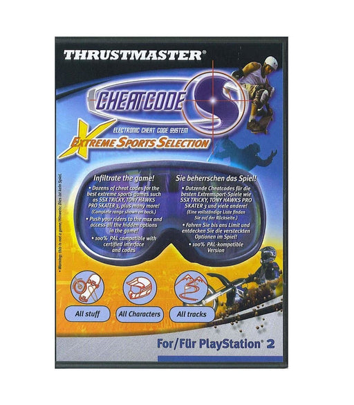 Thrustmaster Cheat Code Extreme Sports Selection voor Playstation 2 (Nieuw)