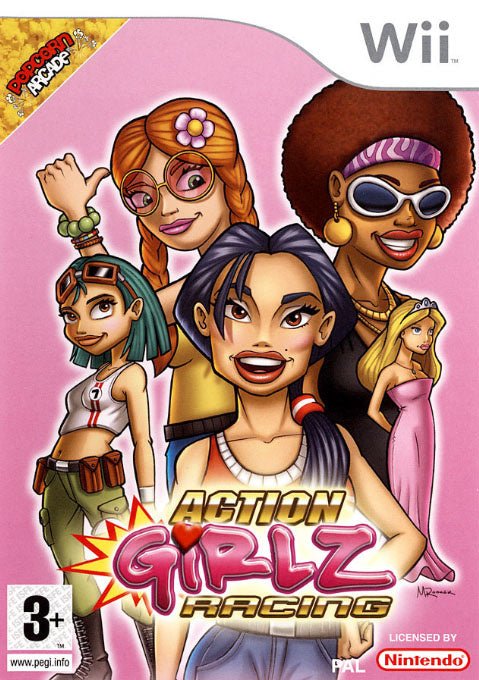 Wii Action Girlz Racing (Geseald)