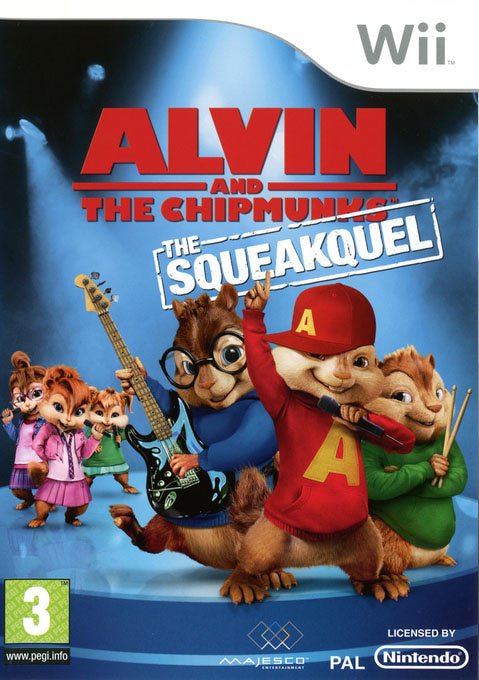 Wii Alvin and the Chipmunks: The Squeakquel