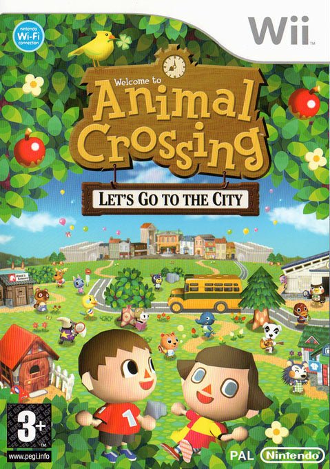 Wii Animal Crossing: Let's Go to the City