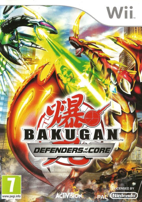 Wii Bakugan Defenders of the Core