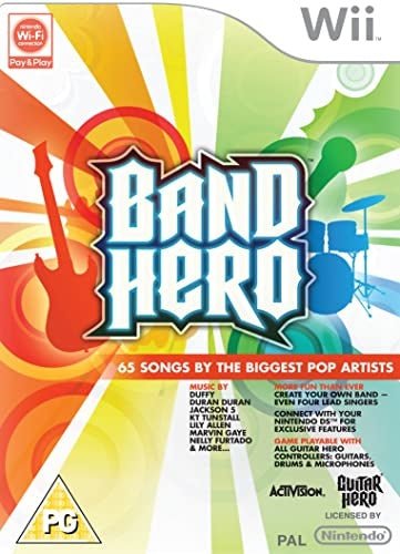 Wii Band Hero