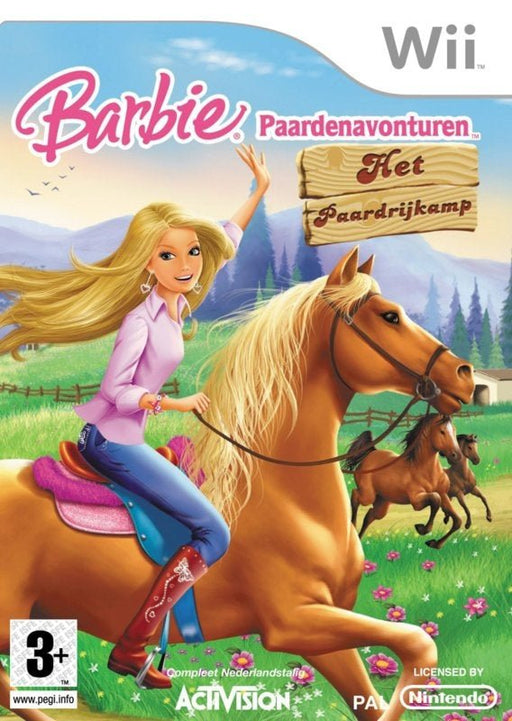 Wii Barbie Paardenavonturen: Het Paardrijkamp