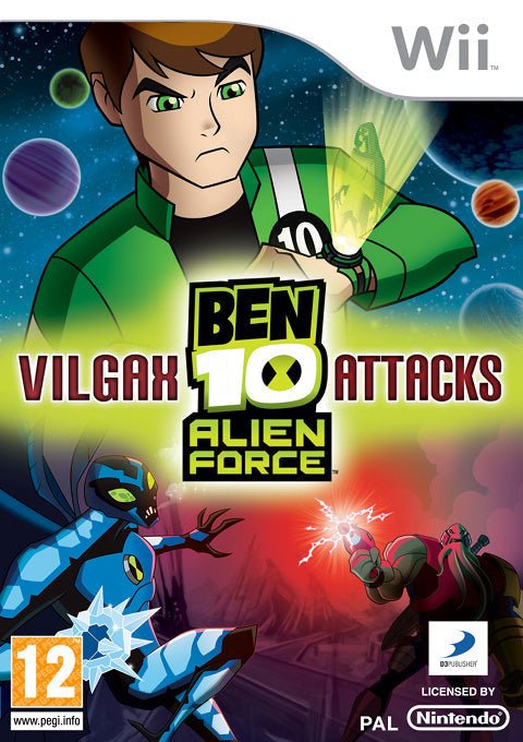 Wii Ben 10 Alien Force: Vilgax Attacks