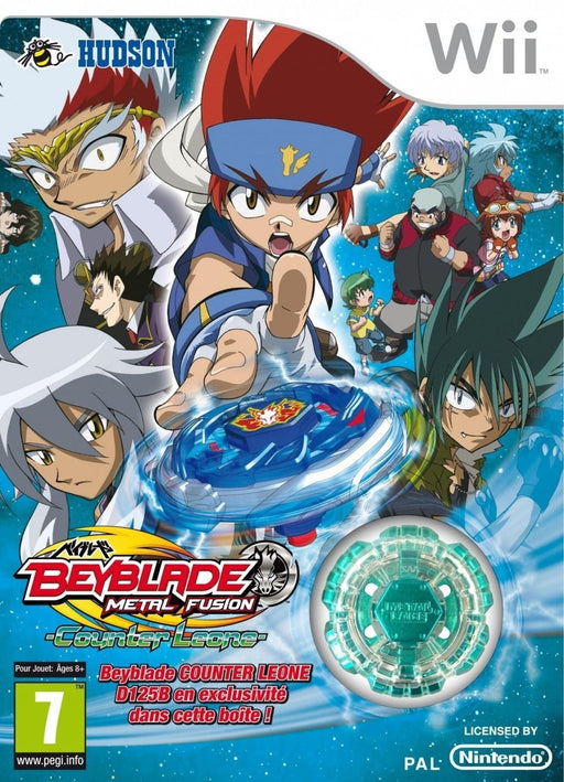 Wii Beyblade Metal Fusion - Counter Leone + Toupie (Geseald)