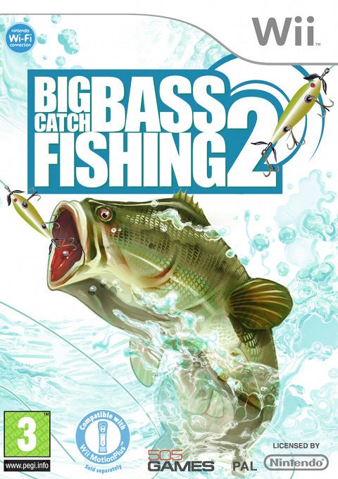 Wii Big Catch Bass Fishing 2