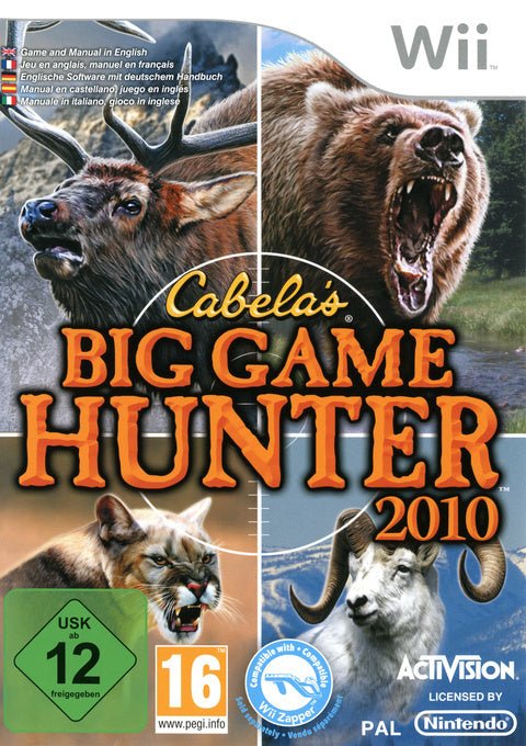 Wii Cabela's Big Game Hunter 2010