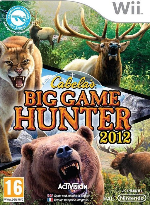 Wii Cabela's Big Game Hunter 2012