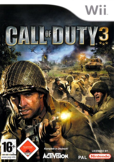 Wii Call of Duty 3