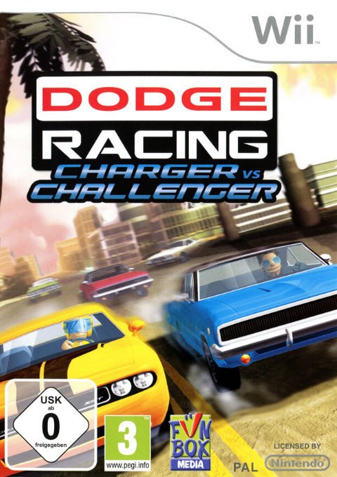 Wii Dodge Racing: Charger vs Challenger