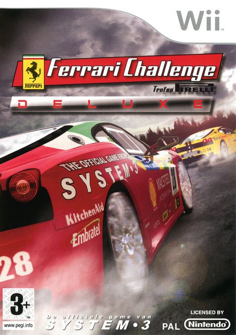 Wii Ferrari Challenge Trofeo Pirelli Deluxe