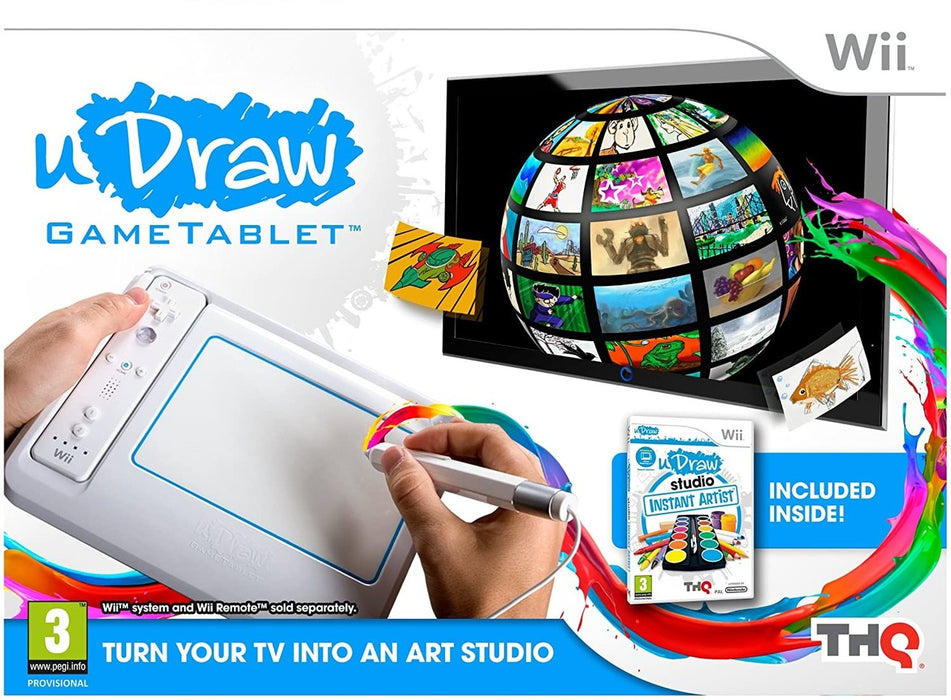 uDraw Studio Instant Artist Incl. uDraw Gametablet (Nieuw)