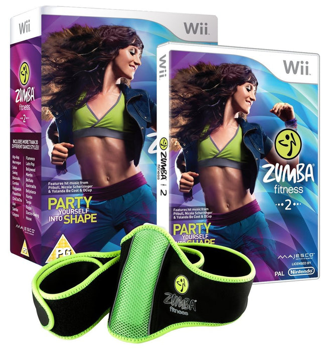 Zumba Fitness 2 Incl. Belt (Nieuw)