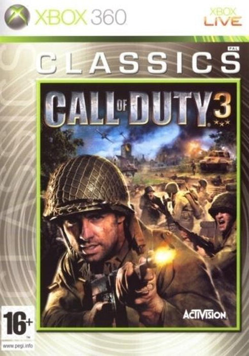 Xbox 360 Call of Duty 3