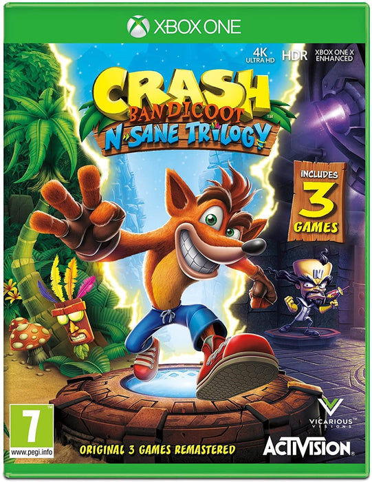 Xbox One Crash Bandicoot N. Sane Trilogy