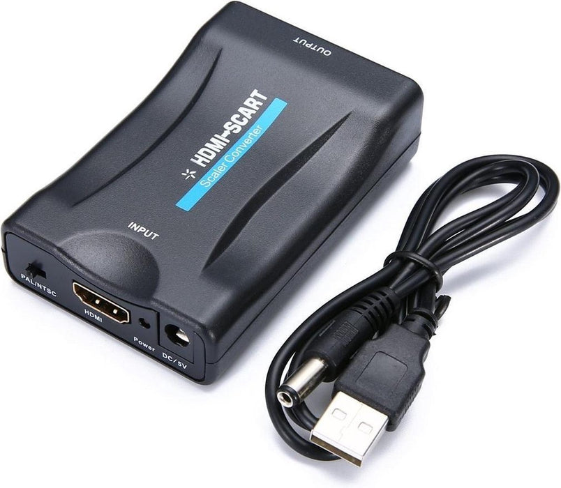 HDMI naar SCART converter voor Nintendo Wii (Incl. HDMI Kabel)