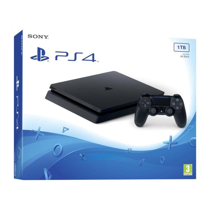 Playstation 4 Slim Console - 1 TB - Zwart (In doos)