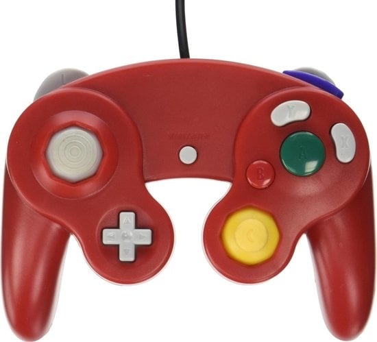 Controller voor Gamecube - Rood (Nieuw)