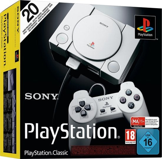 Playstation Classic Mini (Incl. 2 controllers) (Nieuw)