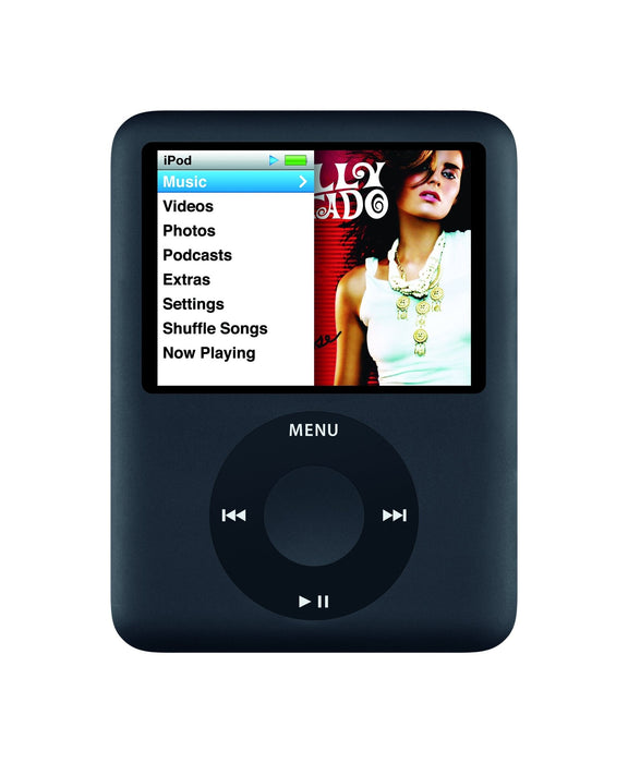 iPod Nano Video 3rd Generation 8GB - Zwart