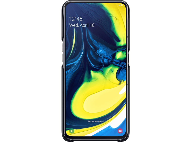 Galaxy A80 Standing Cover - Zwart (Nieuw)