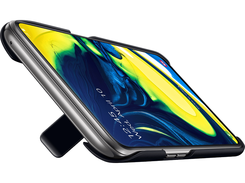 Galaxy A80 Standing Cover - Zwart (Nieuw)