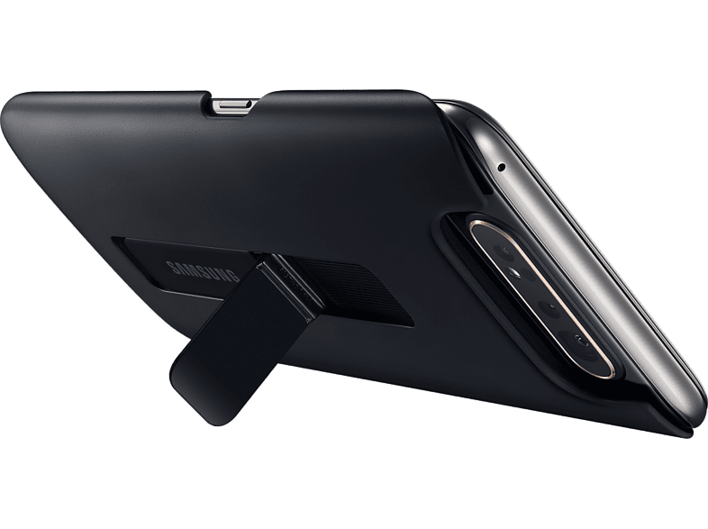 Galaxy A80 Standing Cover - Zwart (Nieuw)