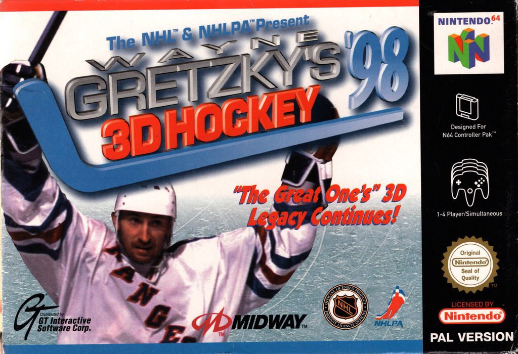 Wayne Gretzky's 3D Hockey 98 (In doos)