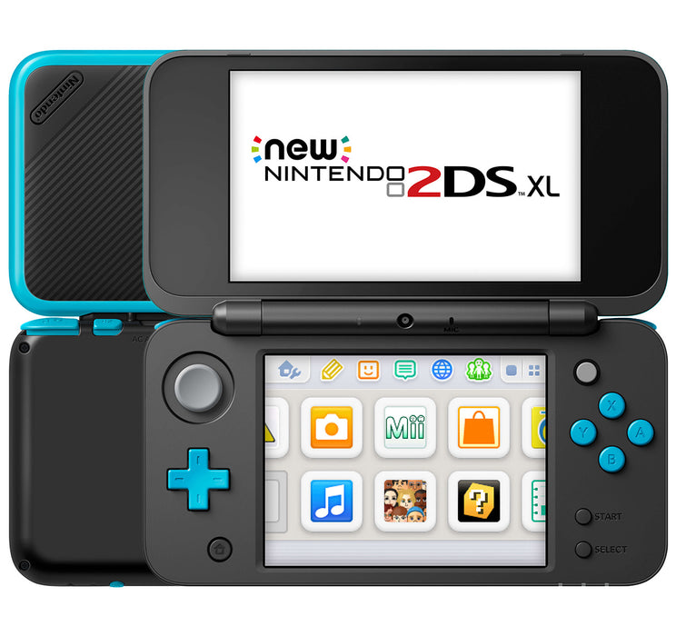 New 2DS XL Console - Zwart/Turquoise