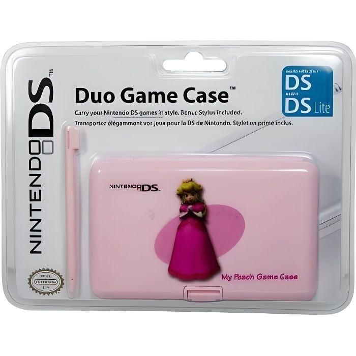 DS Duo Game Case - Peach (Nieuw)