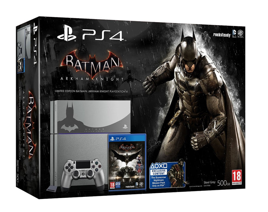 Playstation 4 Console - 500 GB - Batman: Arkham Knight Limited Edition (In doos)