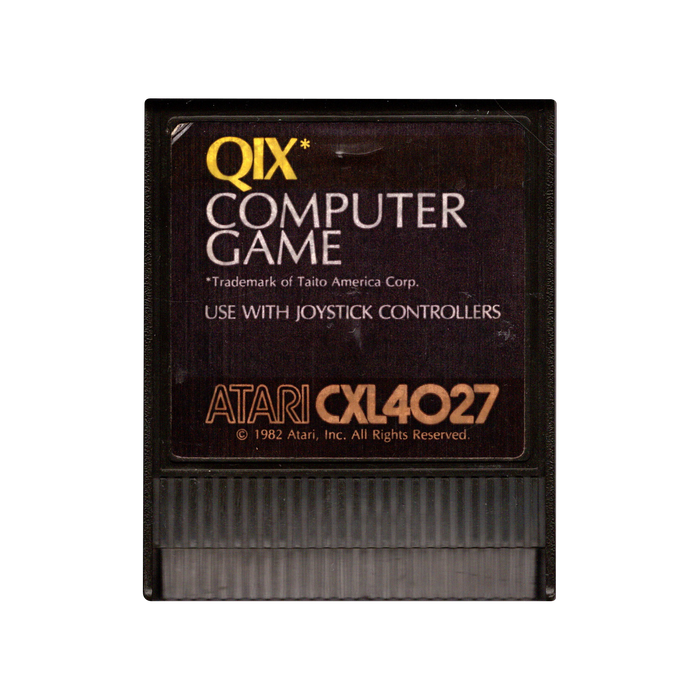 QIX Computer Game (CXL4027) (Losse Cassette)